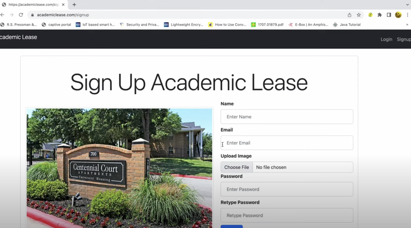 Academic Lease: Connecting Students for Lease Transfers